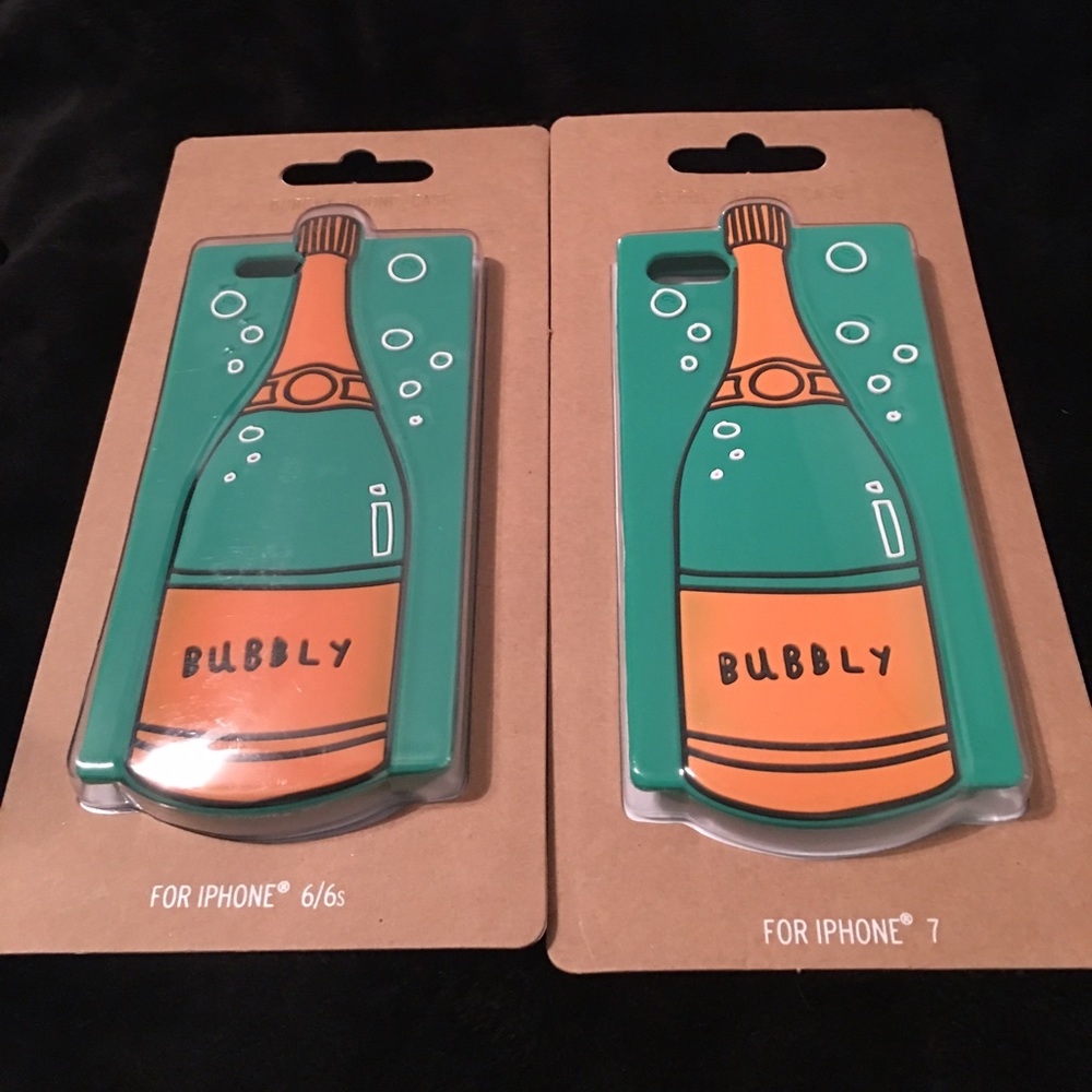 "Bubbly" cell phone cases