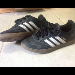 Little boys samba adidas 12 shoes