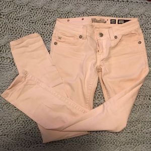 Light Pink Miss Me Skinny Jeans