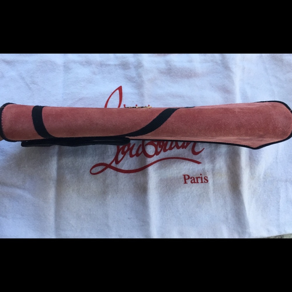CHRISTIAN LOUBOUTIN La Valliere Asymmetric Clutch - Picture 6 of 8