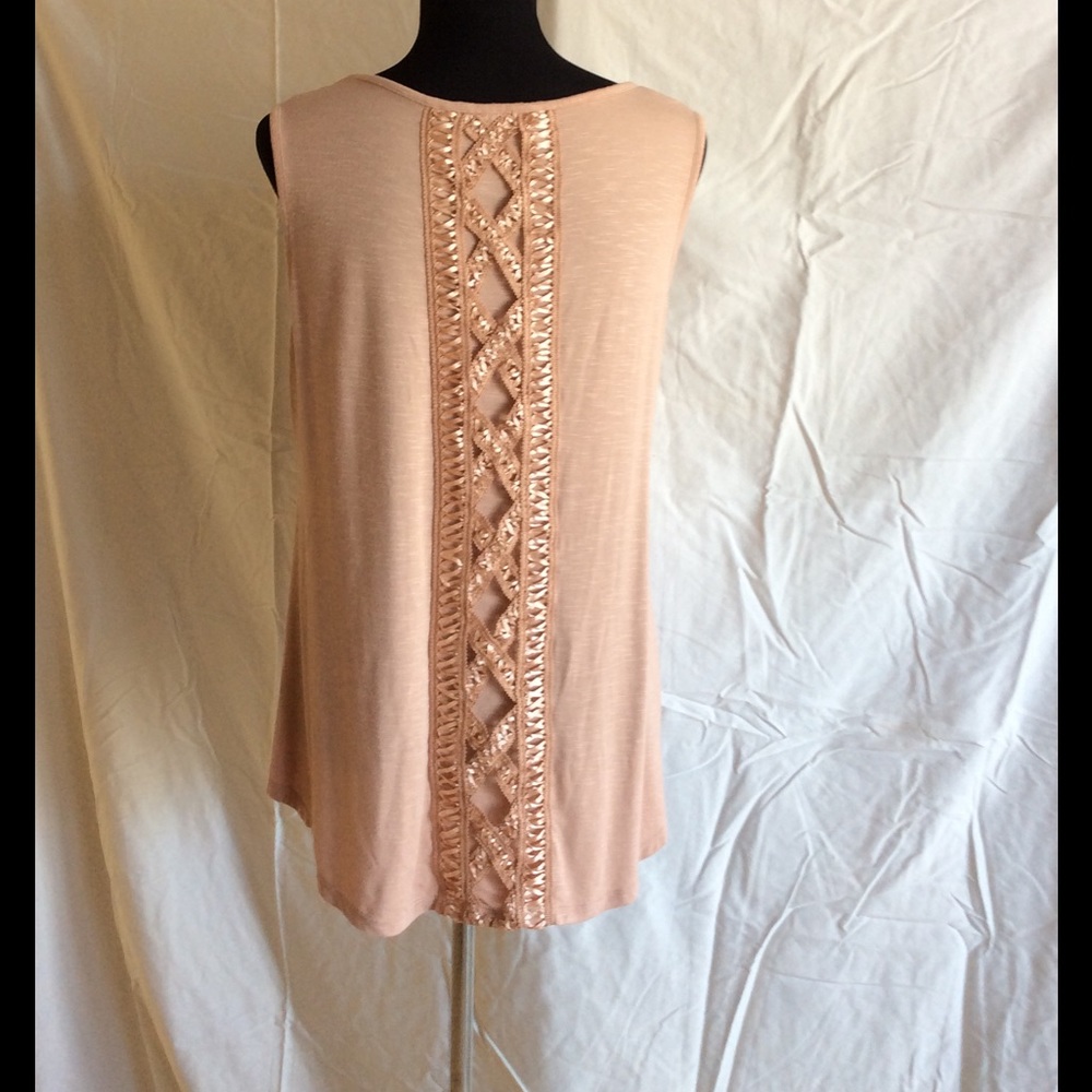 Fun Top with Detail Down Back