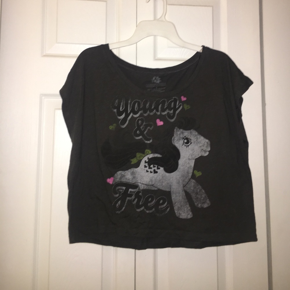 My little pony crop top