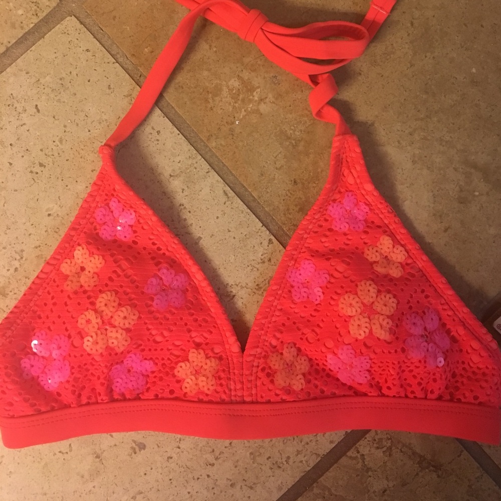 Sequin Bikini 👙 Top only Girls 14
