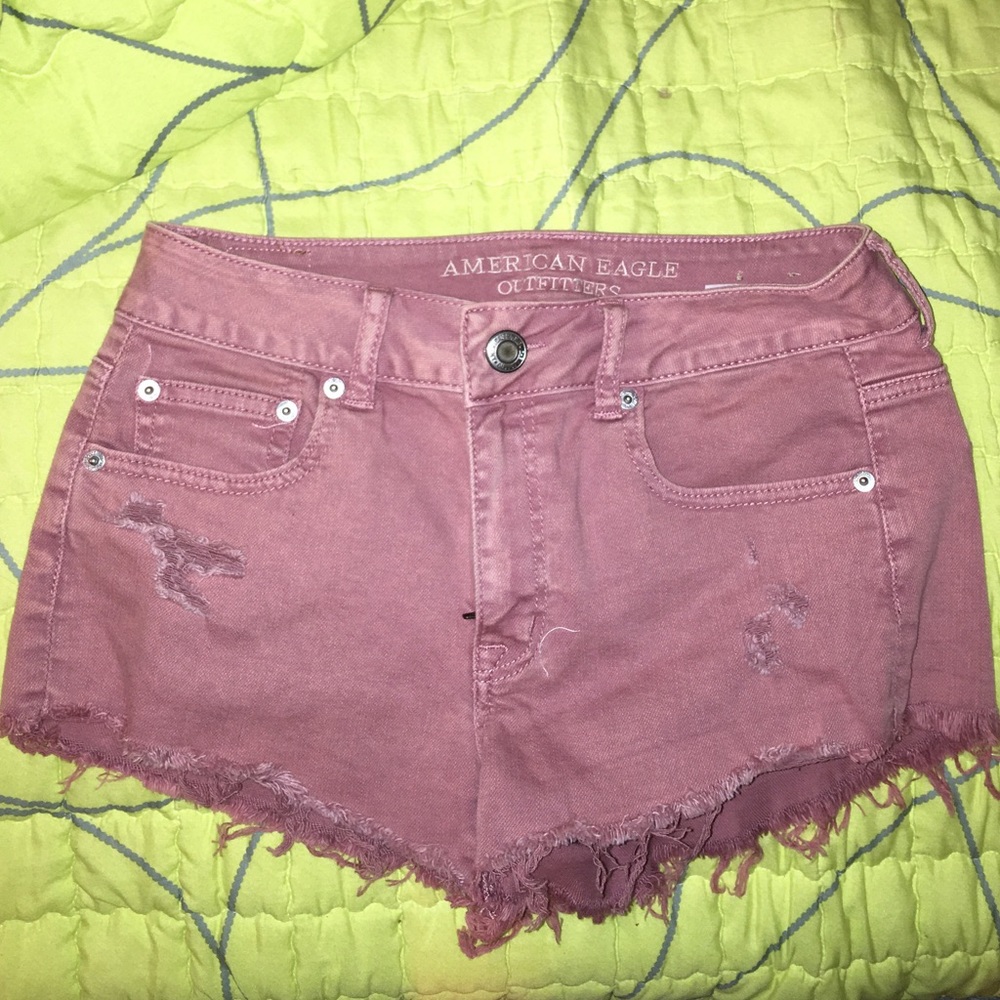 Maroon/Burgundy Shorts AE