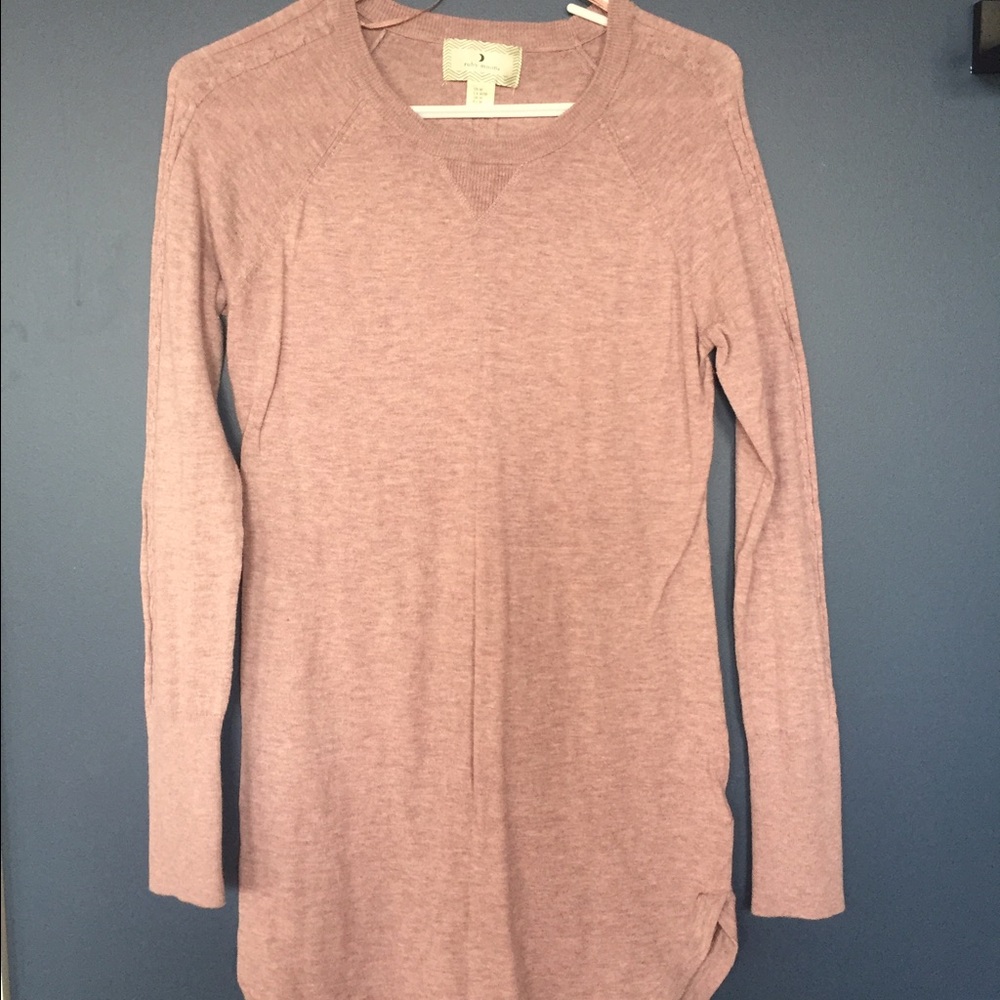 Purple marled tunic