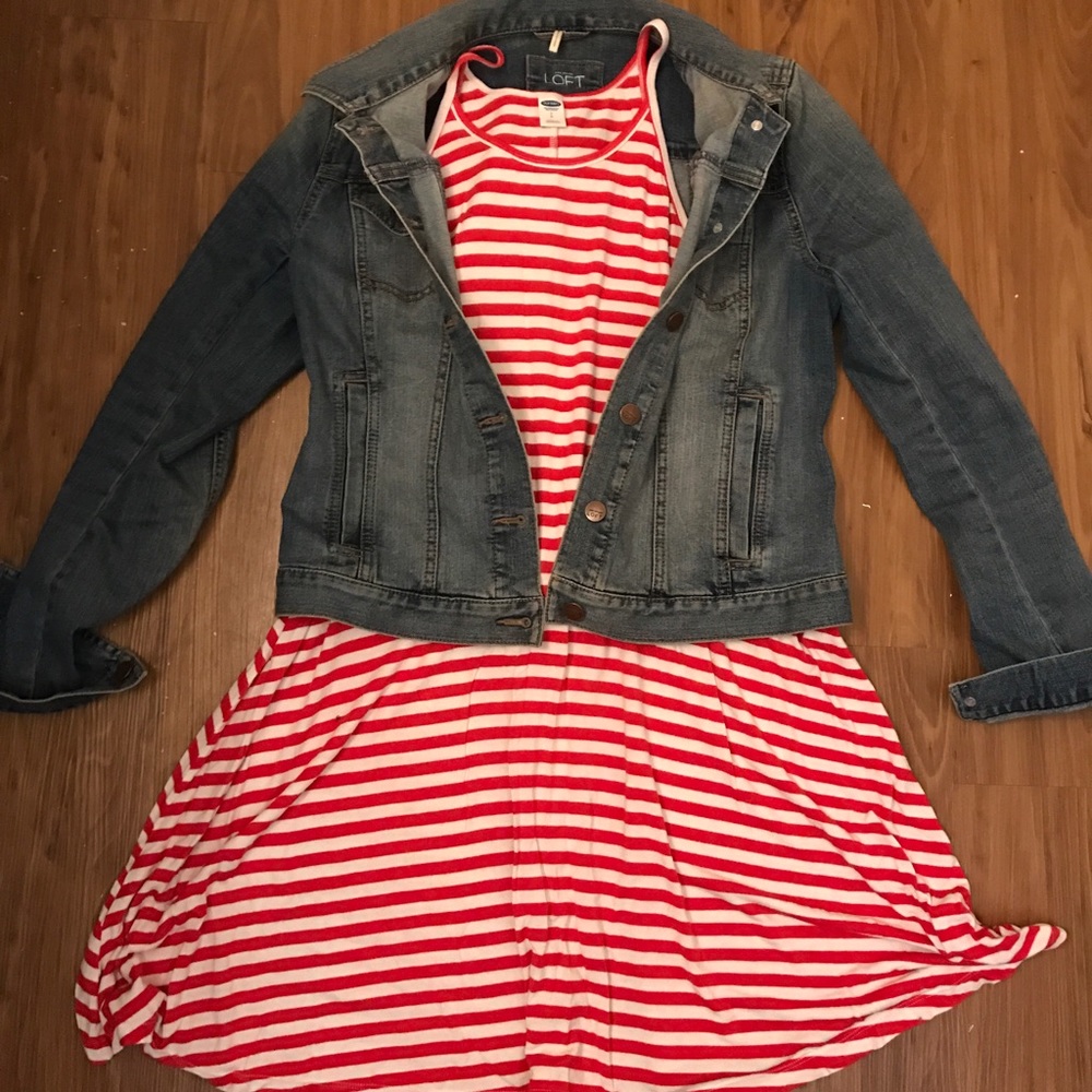 ****SOLD***** Jersey Swing Dress Old Navy - Picture 1 of 4