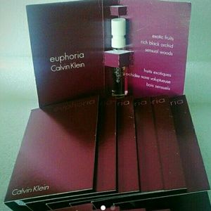 Calvin Klein euphoria EDP 12 Vial Samples Spray