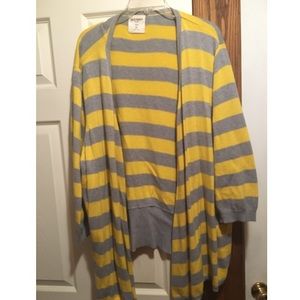 Old navy striped cardigan
