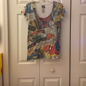 Marvel comics shirt