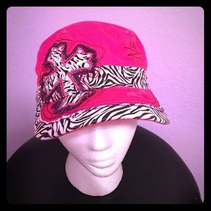 Pink Sassy Cross Hat