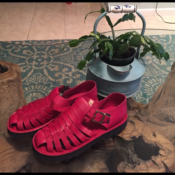 RED HOT Sandal Made in Mexico 🇲🇽 Size 8 - Picture 6 of 6