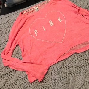 Pink Loose Knit Sweater