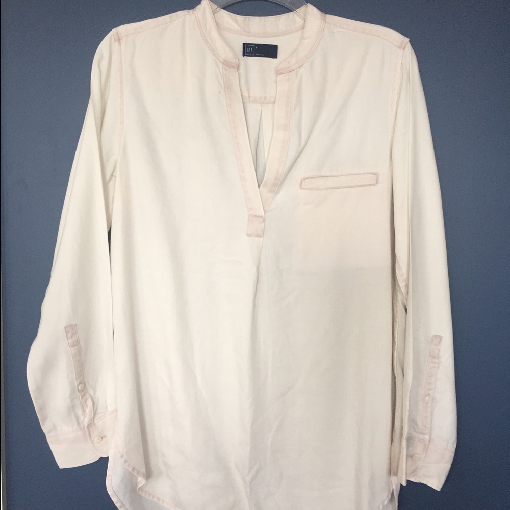Light pink soft spun tunic