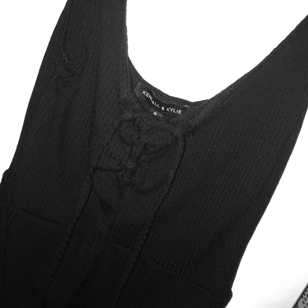 Kendall & Kylie lace up bodysuit