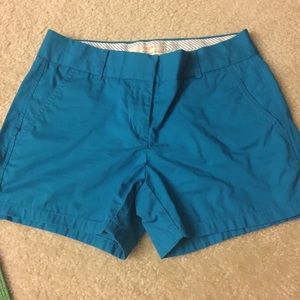 Blue Jcrew shorts