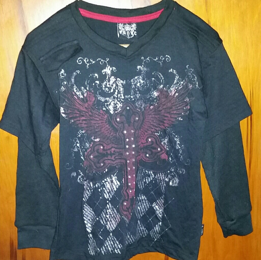 Panyc boys shirt sz8