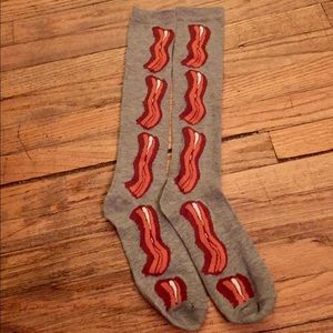 Knee high bacon socks - yes, BACON socks 🥓