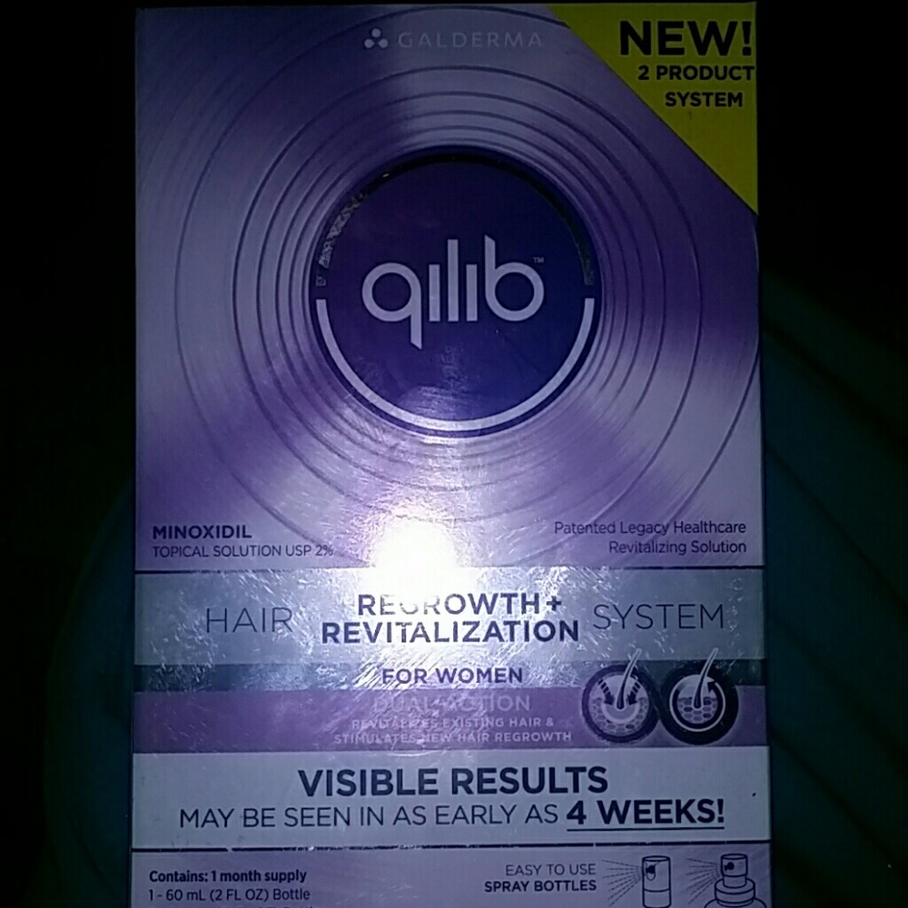 Qilib hair regrowth and revitalization system for
