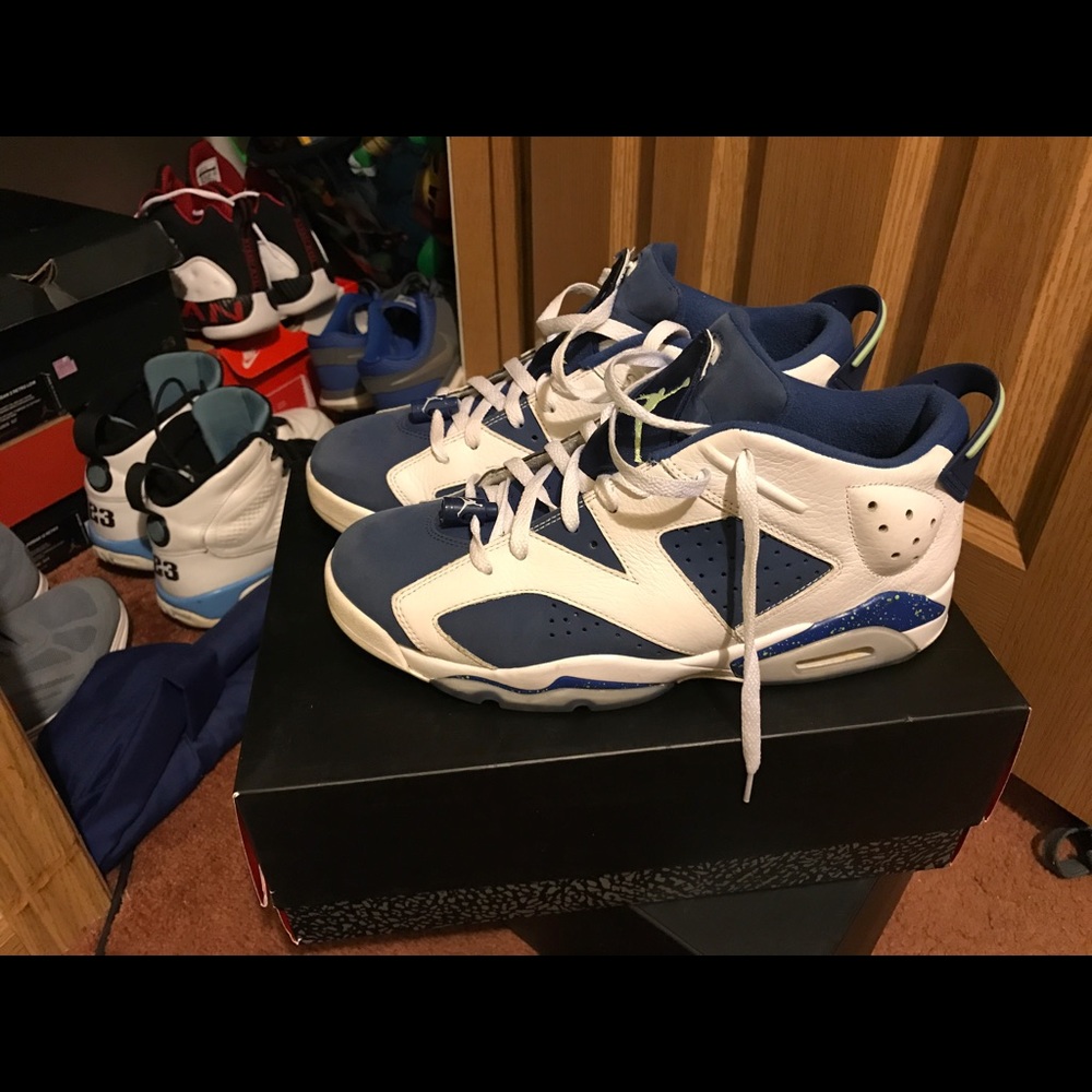 Seahawk retro 6 Jordan's