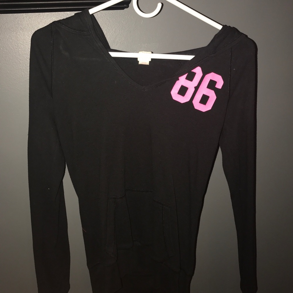 Victoria's Secret pink long sleeve hooded