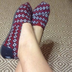 TOMS - red/white/blue