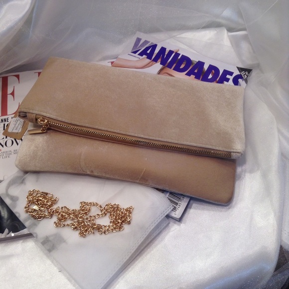 Boutique Handbags - Velvet Clutch