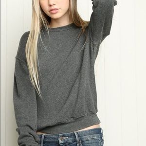 NWOT Gray orlena sweatshirt