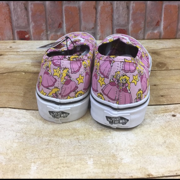 Vans x Nintendo Princess Peach Classic Lace Up NEW - Picture 4 of 6