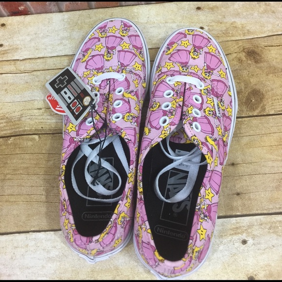 Vans x Nintendo Princess Peach Classic Lace Up NEW - Picture 5 of 6