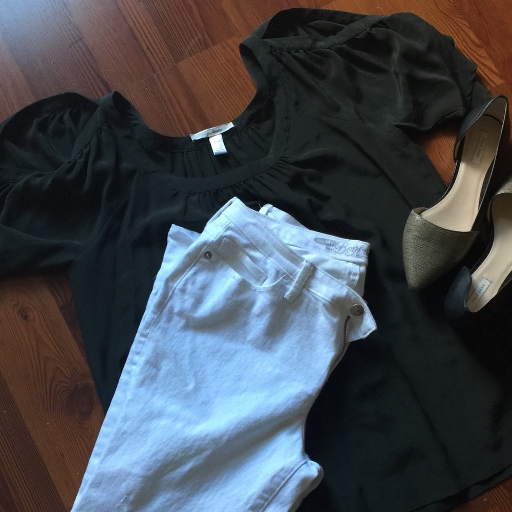 Anthropologie Trinity Blouse 100% silk