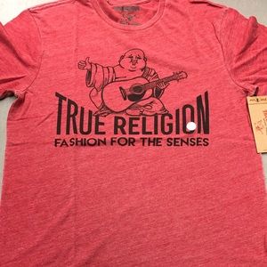 Red True Religion Tee