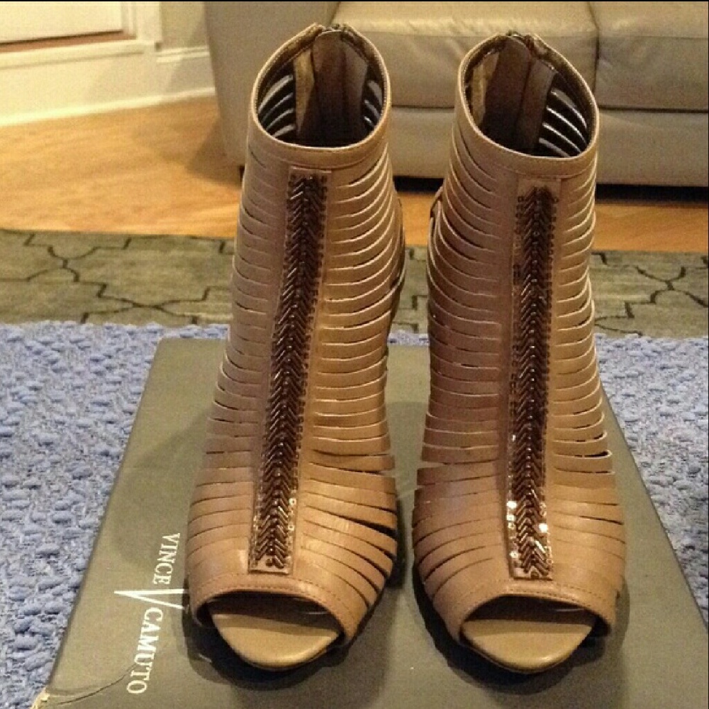 Vince Camuto Strappy Heel  (4.5 in heel)