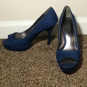 Candies Peep Toe Heels