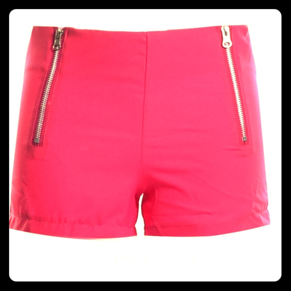 Liva girl double zip shorts