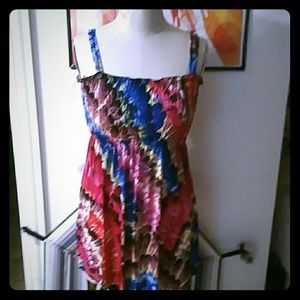 multi color dress