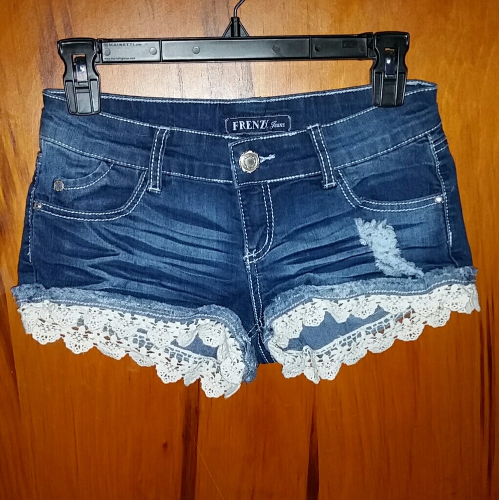 Frenzy jeans  shorts girls. Sz1