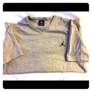 Men's Jordan size M Grey T-shirt