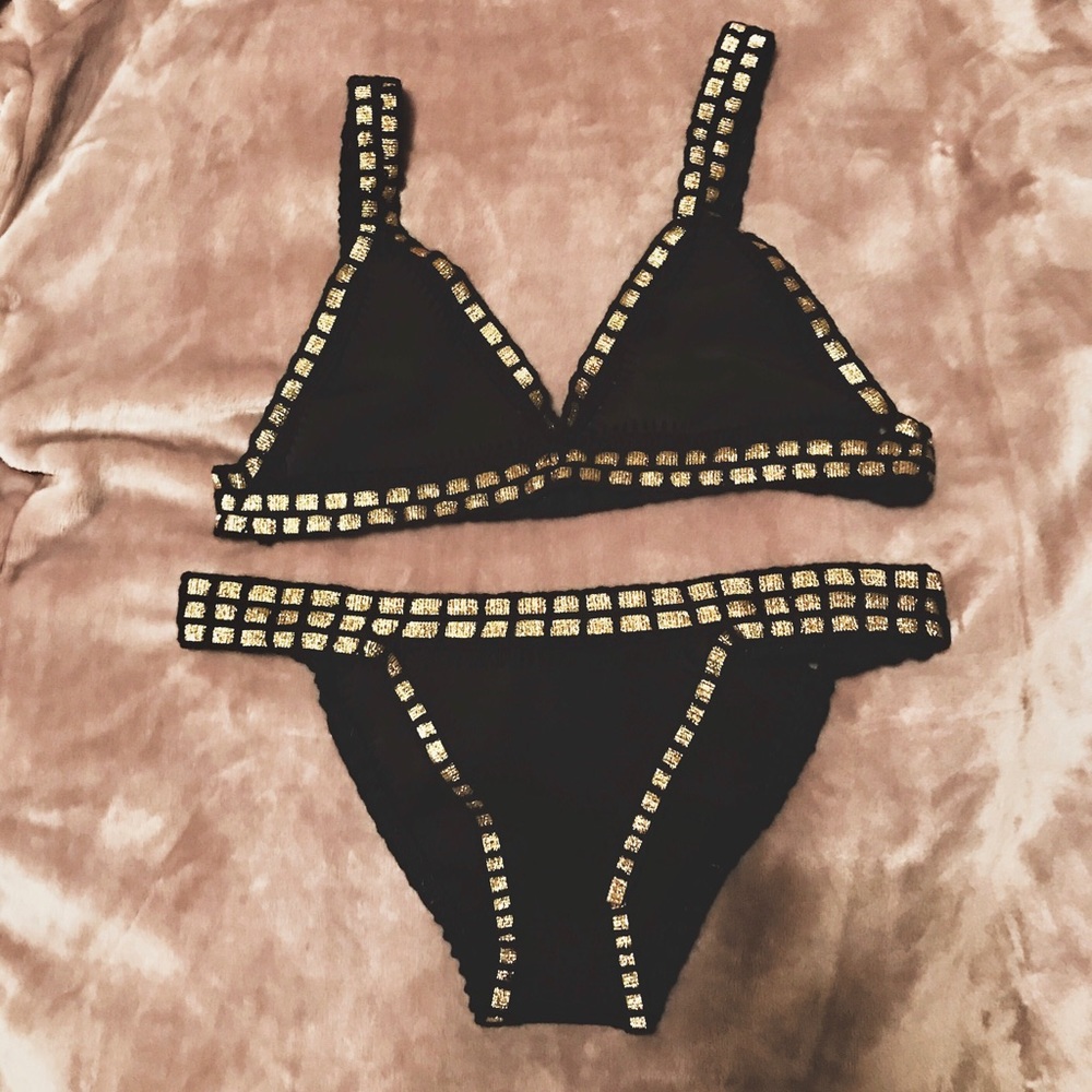 Black & Gold Bikini