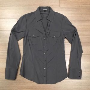 Express Design Studio Button-Down Shirt