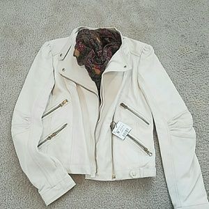 Leather Moto Jacket