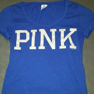 Royal blue PINK tshirt