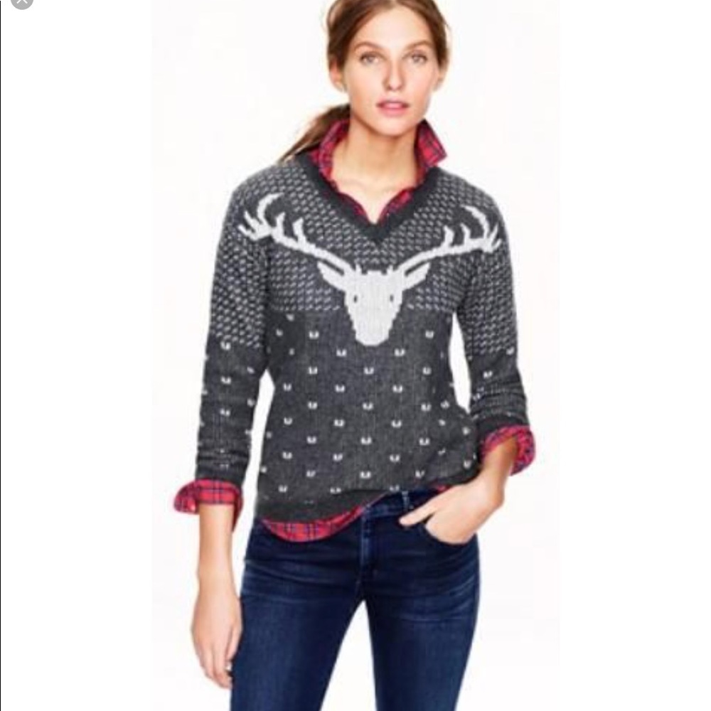 J.crew vintage holiday sweater