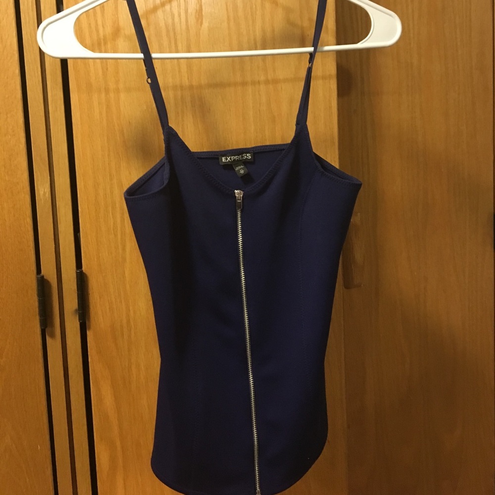 Express Zip Up Tank Top