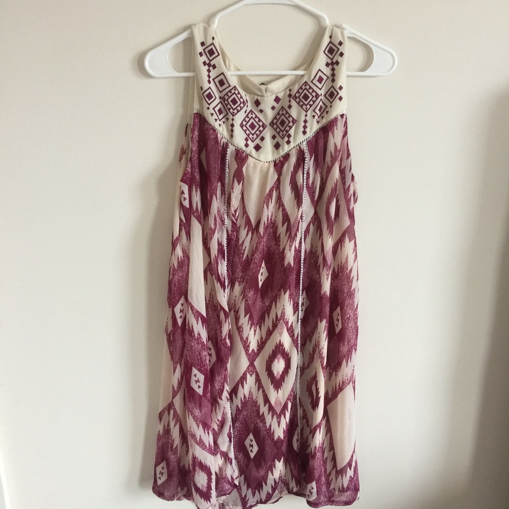 Xhilaration (Target brand) Print Swing Dress