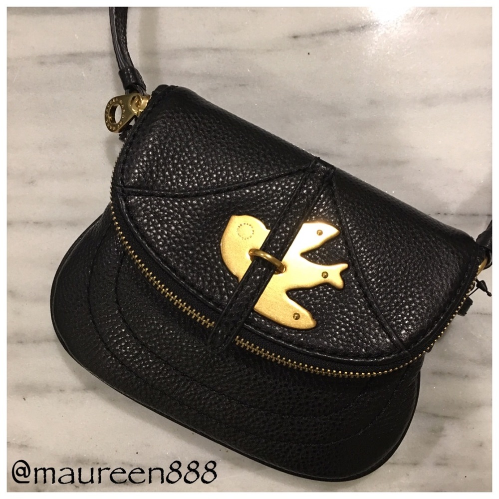 MBMJ Petal to the Metal Flap Pouchette [black]