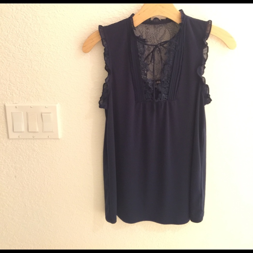 DARK BLUE EXPRESS TOP