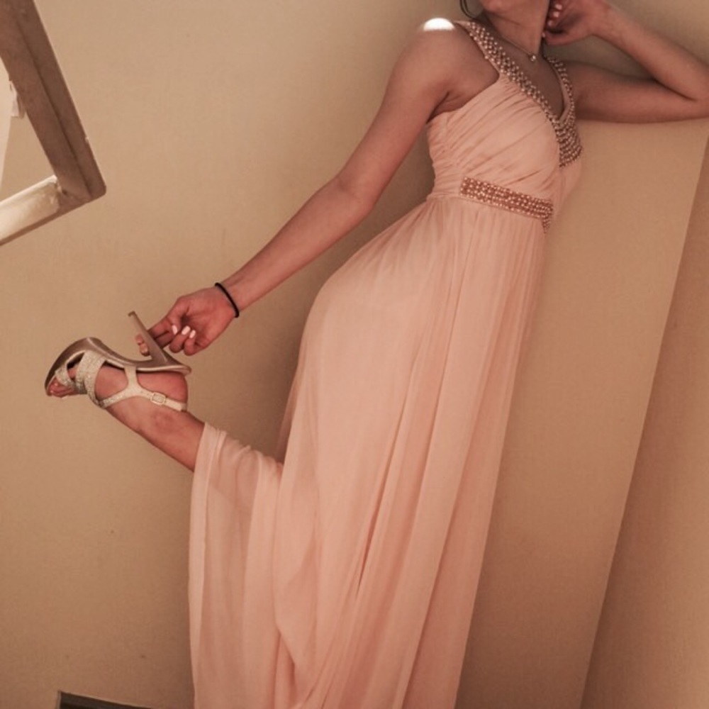 Blush pink prom dress (As U Wish)