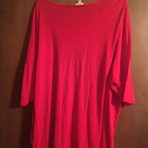 XL red Irma LuLaRoe