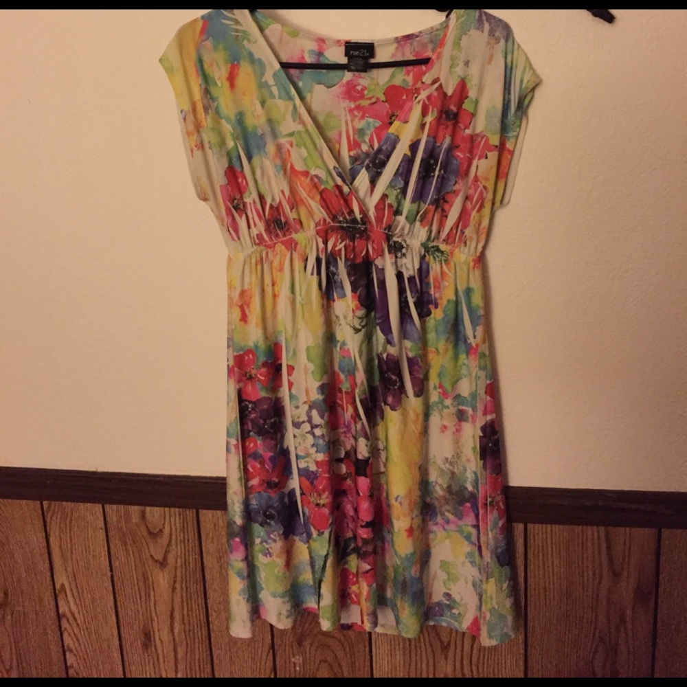 Rue 21 Spring Print Dress