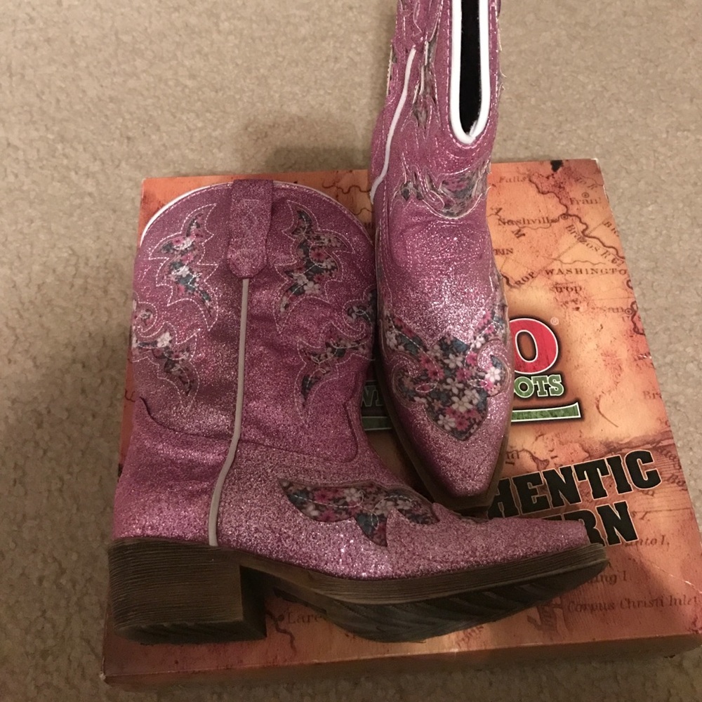 Cowboy Boots-  youth girl boots